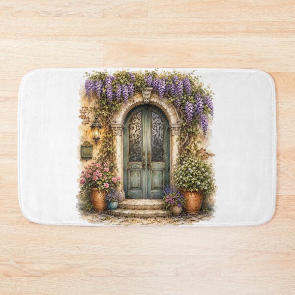 Item preview, Wisteria Garden Door designed and sold by PetalGarden.