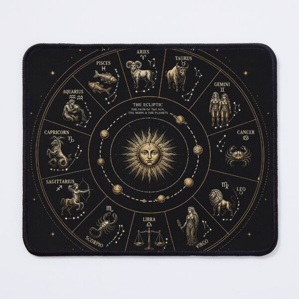 Item preview, Constellations Along the Ecliptic  Space Science Graphic designed and sold by Baby Adee Collective.