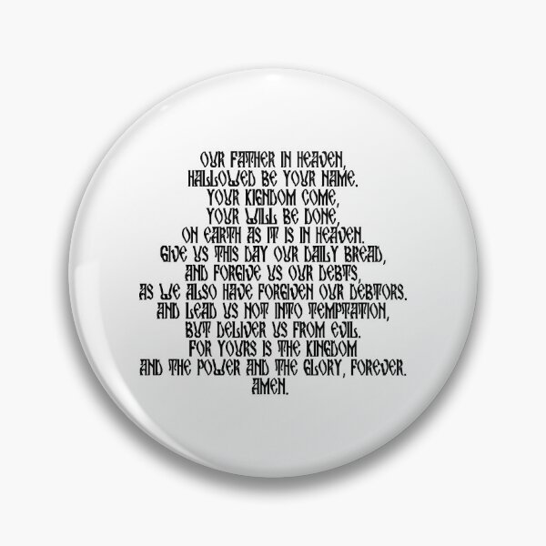 Item preview, Lord's Prayer (Matthew 6:9-13) designed and sold by therodion.