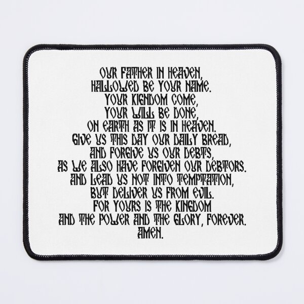 Item preview, Lord's Prayer (Matthew 6:9-13) designed and sold by therodion.