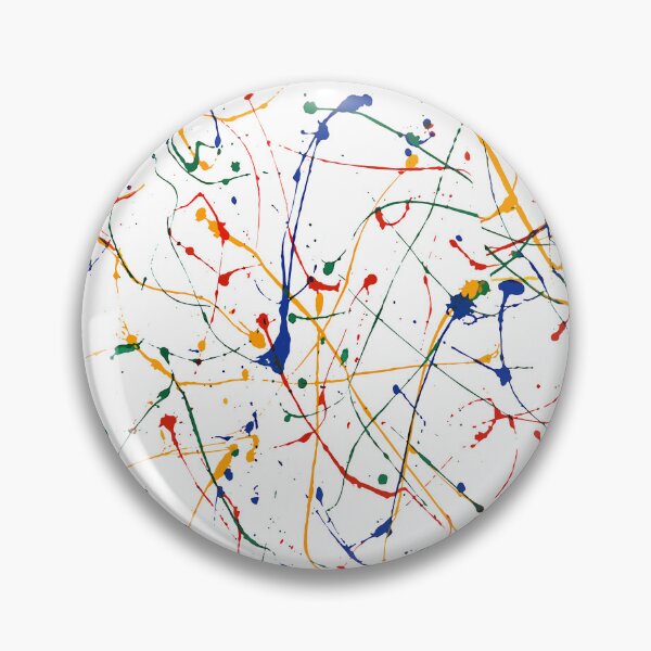 Item preview, Color Splash Abstract Paint Splatter Pattern designed and sold by Mikoff04-arts.