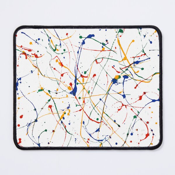 Item preview, Color Splash Abstract Paint Splatter Pattern designed and sold by Mikoff04-arts.