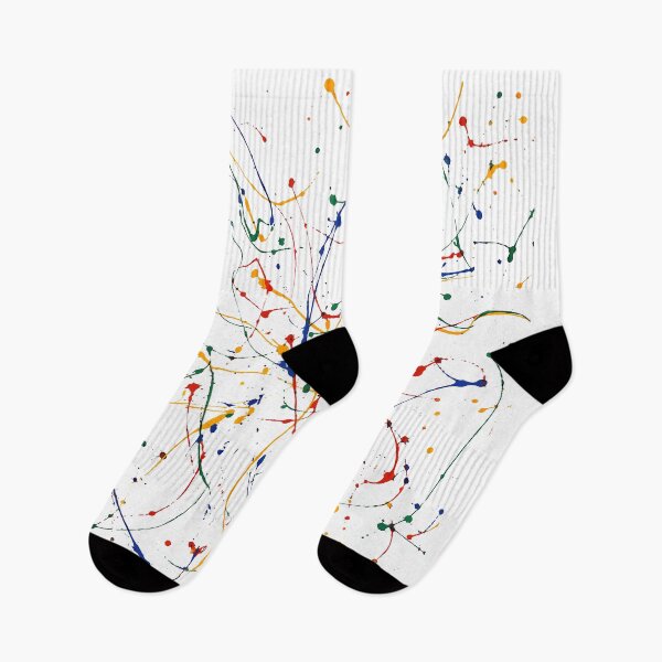 Item preview, Color Splash Abstract Paint Splatter Pattern designed and sold by Mikoff04-arts.