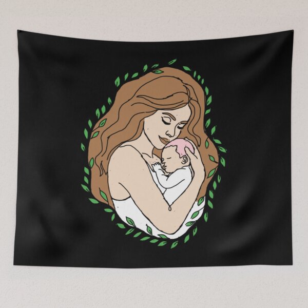 Item preview, Motherhood Nature Maternal Love Expecting Mom Baby designed and sold by yresa.