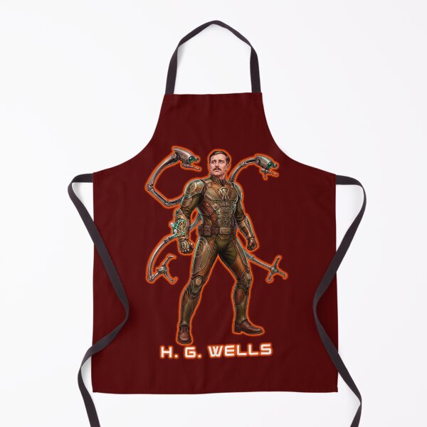 Item preview, H.G. Wells: The Time-Traveling Steampunk Cyborg designed and sold by Write-N-Fight.