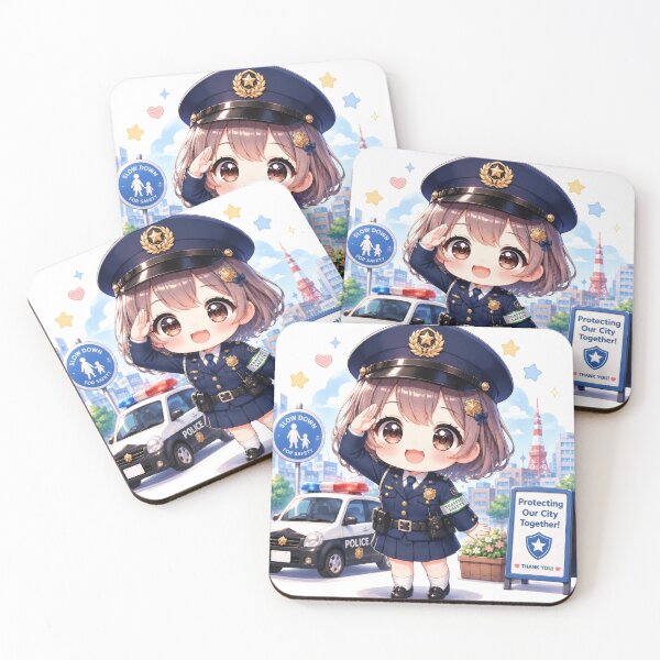 Item preview, Cute Chibi Police designed and sold by konkapo00.