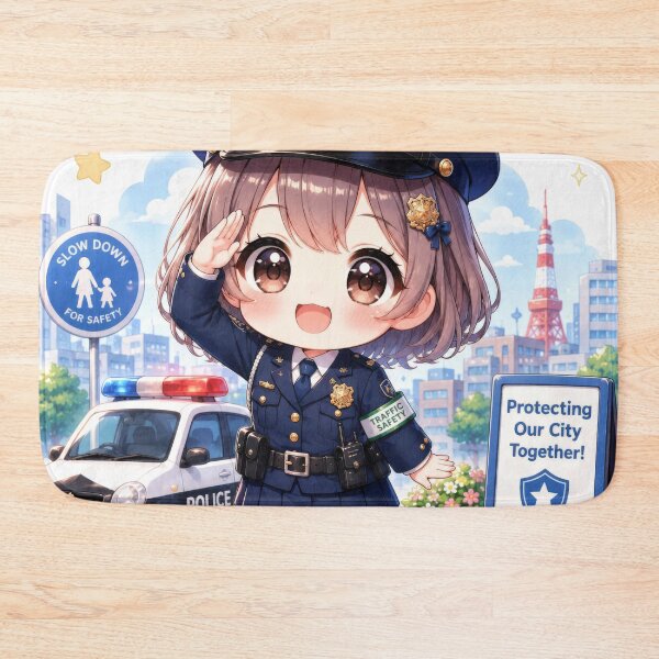 Item preview, Cute Chibi Police designed and sold by konkapo00.