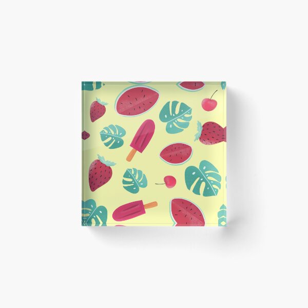 Item preview, Sweet Summer Fruit Pattern designed and sold by Hana &Kitsu Japan .