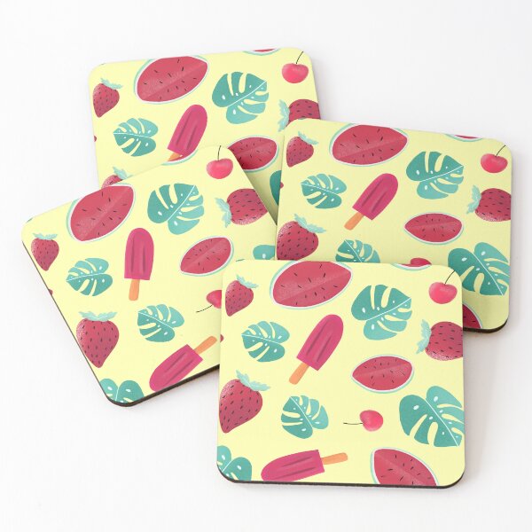 Item preview, Sweet Summer Fruit Pattern designed and sold by Hana &Kitsu Japan .