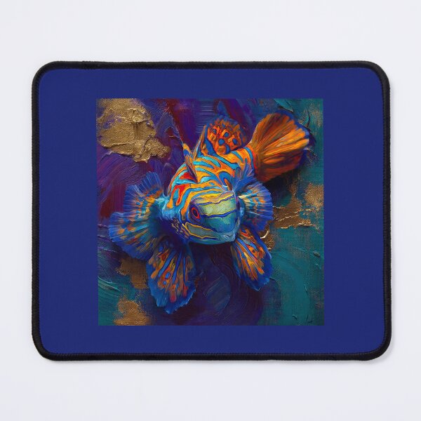 Item preview, Neon Mandarinfish:  A Symphony of Color Beneath the Waves #6 designed and sold by Helios Be. Lavsh.