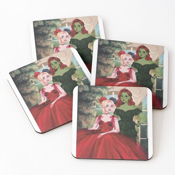 Item preview, Harley Quinn and poison ivy  designed and sold by Galaxydiamond.