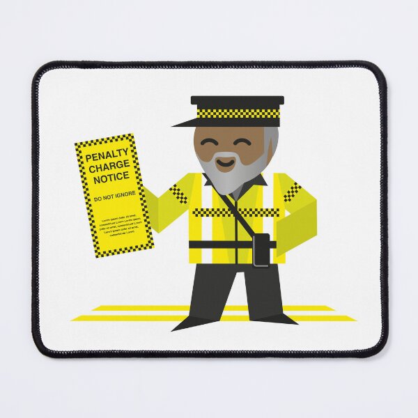 Item preview, Work Character – Traffic Warden 4 designed and sold by stirlingwork.