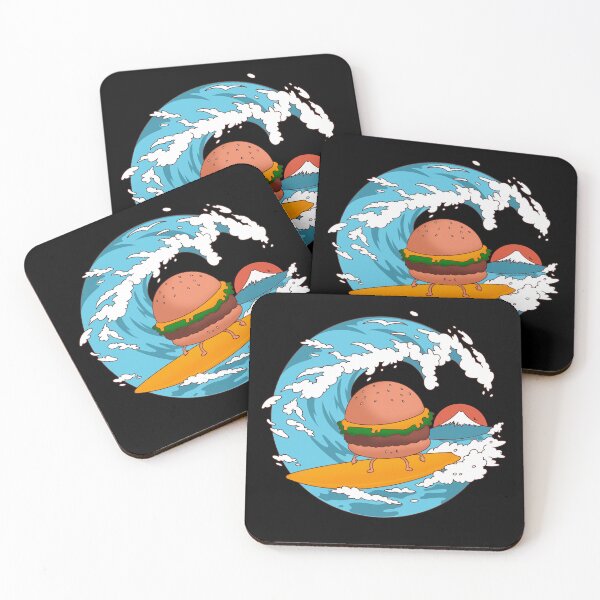 Item preview, The Great Burger Wave designed and sold by Artthree.