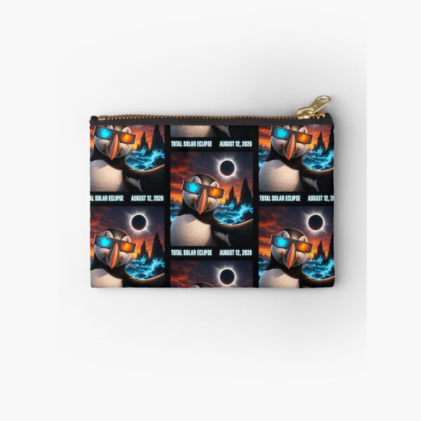 Item preview, Iceland Total Solar Eclipse 2026 August 12 Puffin Selfie designed and sold by clothesy7.