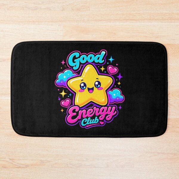 Item preview, Good Energy Club Kawaii Star T-Shirt & Sticker – Neon Positive Vibes Gift for Kawaii Fans, Gamers & Self-Care Lovers designed and sold by GemBob Creations.