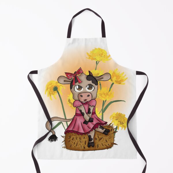 Item preview, Charming cow designed and sold by LizChibiArt.