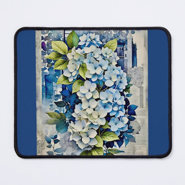 Item preview, Blue Hydrangea Illustration designed and sold by ©Janis Zroback.