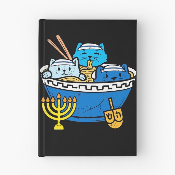 Item preview, Hanukkah Cats Jewish Holiday Menorah Dreidel designed and sold by AmaXONIC.