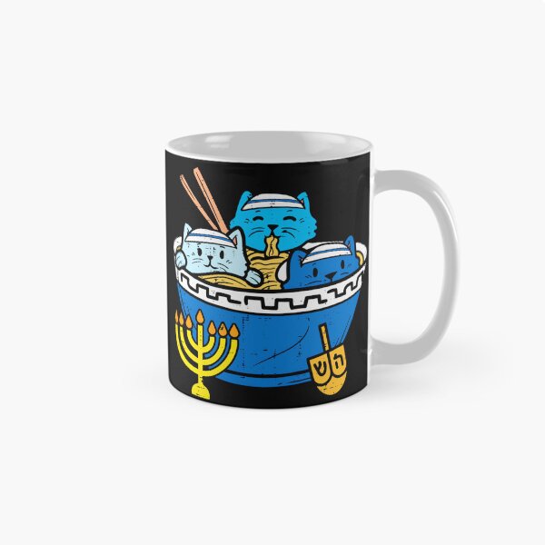 Item preview, Hanukkah Cats Jewish Holiday Menorah Dreidel designed and sold by AmaXONIC.