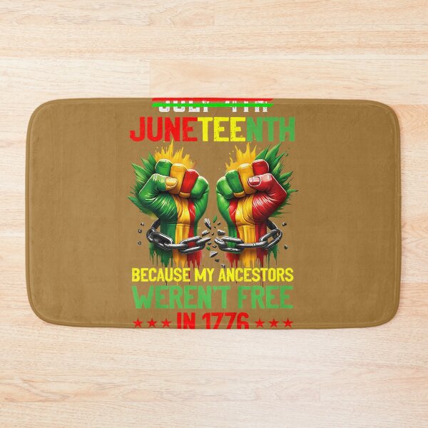 Item preview, Juneteenth 1865 Because My Ancestor Weren't Free 1776 Men designed and sold by FoulPoint.