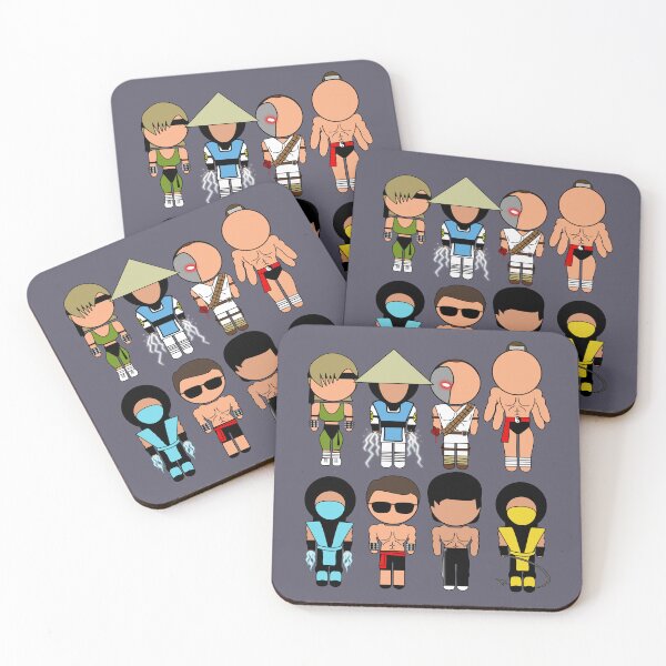 Item preview, Kombat Kharacters - "Vector-Eds" designed and sold by TwistedKoala.