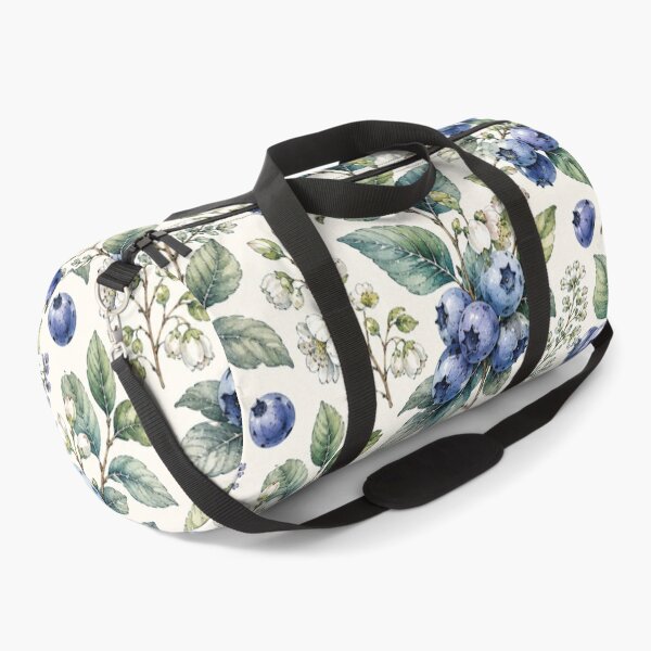 Item preview, Blueberry Cottage Garden Pattern | Cottagecore Berry Floral Seamless Design designed and sold by Aramdesing.