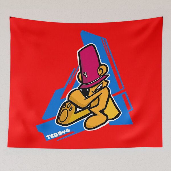 Item preview, Bomb Rush Cyberfunk Teddy 4 (Dion Koster) designed and sold by Fire TheMann.