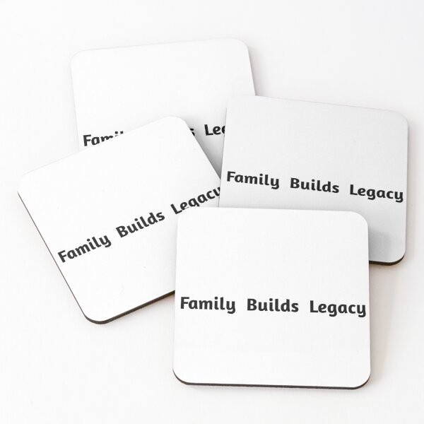 Item preview, Family Builds Legacy  designed and sold by HomeDiscipline.