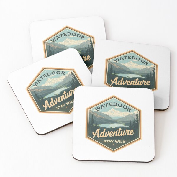 Item preview, Watedoor Adventure Stay Wild Mountain Nature Outdoor Explorer designed and sold by JonesFlora2025.