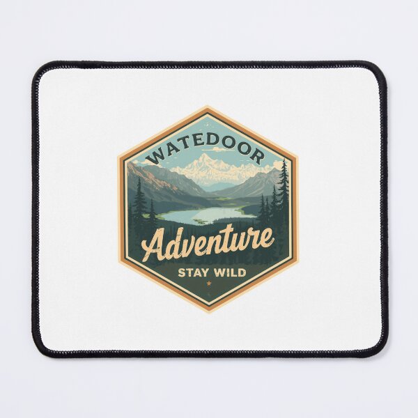 Item preview, Watedoor Adventure Stay Wild Mountain Nature Outdoor Explorer designed and sold by JonesFlora2025.