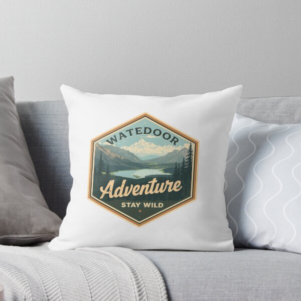 Item preview, Watedoor Adventure Stay Wild Mountain Nature Outdoor Explorer designed and sold by JonesFlora2025.