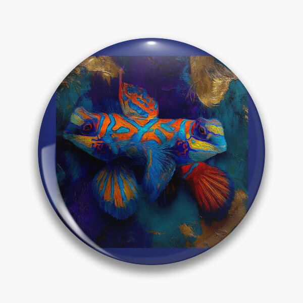 Item preview, Neon Mandarinfish:  A Symphony of Color Beneath the Waves #7 designed and sold by Helios Be. Lavsh.