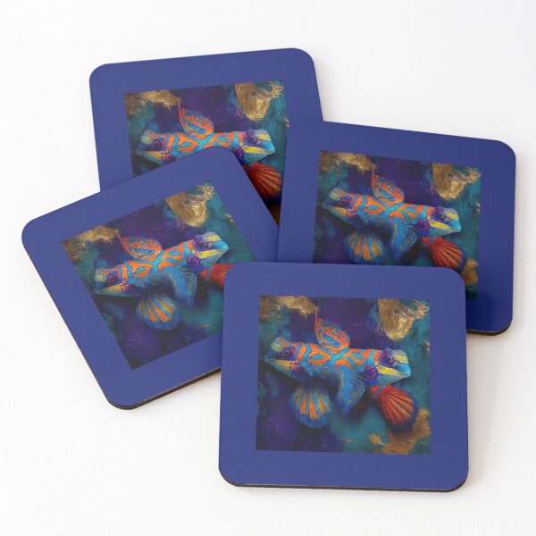 Item preview, Neon Mandarinfish:  A Symphony of Color Beneath the Waves #7 designed and sold by Helios Be. Lavsh.