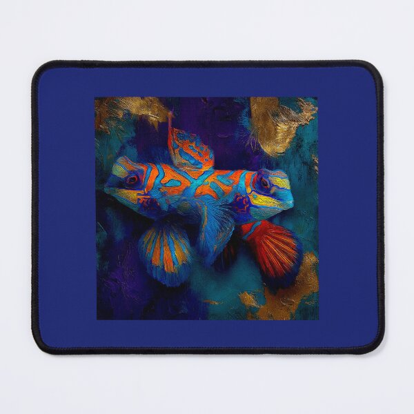 Item preview, Neon Mandarinfish:  A Symphony of Color Beneath the Waves #7 designed and sold by Helios Be. Lavsh.