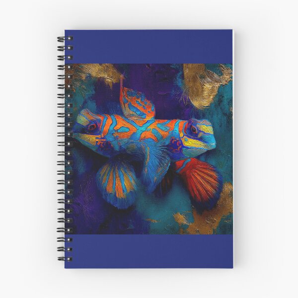 Item preview, Neon Mandarinfish:  A Symphony of Color Beneath the Waves #7 designed and sold by Helios Be. Lavsh.