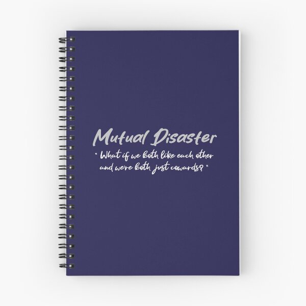 Item preview, Mutual Disaster Funny Introvert Dating Quote | Shy Crush Relationship Meme designed and sold by LifeParody.