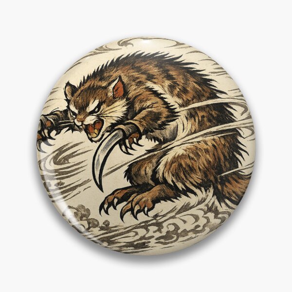Item preview, Golden Sickle Kamaitachi Spirit designed and sold by Ocelot-T.