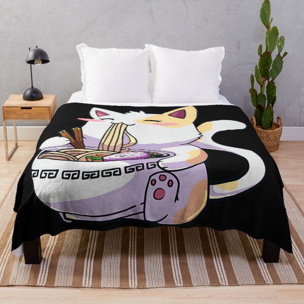 Item preview, Cute Cat Ramen Noodles Lover designed and sold by AmaXONIC.