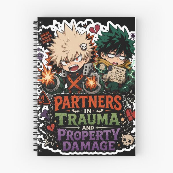 Item preview, Explosive Friendship - Hero Duo in Academy designed and sold by Panda LuL Art.