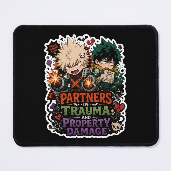 Item preview, Explosive Friendship - Hero Duo in Academy designed and sold by Panda LuL Art.
