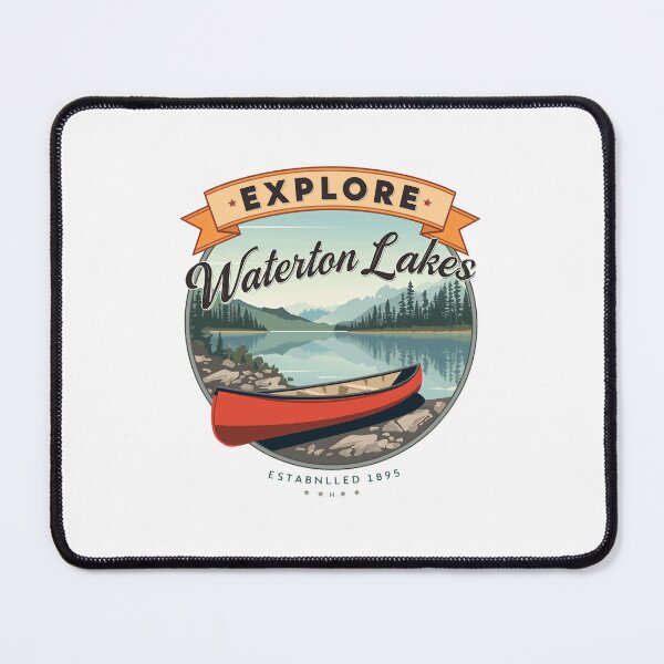 Item preview, Explore Waterton Lakes National Park Established 1895 Canada Adventure Traveler designed and sold by JonesFlora2025.