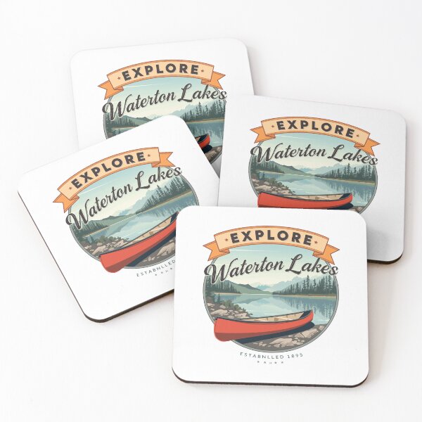 Item preview, Explore Waterton Lakes National Park Established 1895 Canada Adventure Traveler designed and sold by JonesFlora2025.