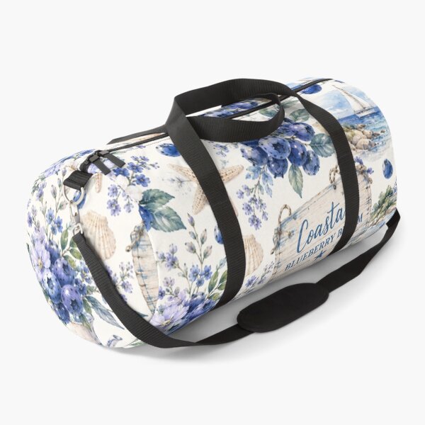 Item preview, Blueberry Cottage Garden Pattern | Cottagecore Berry Floral Seamless Design designed and sold by Aramdesing.