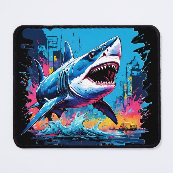 Item preview, Street Art Shark Design designed and sold by Ikbel Studio.