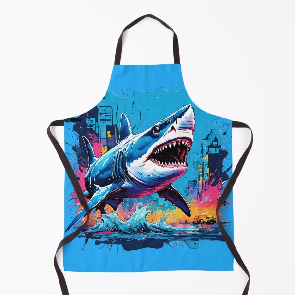 Item preview, Street Art Shark Design designed and sold by Ikbel Studio.
