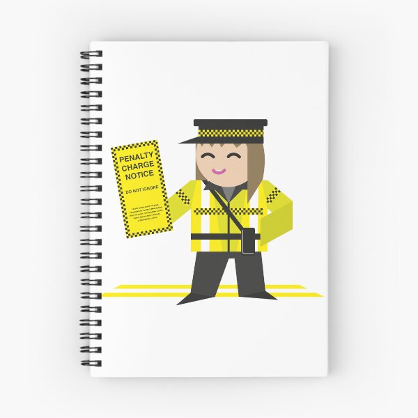 Item preview, Work Character – Traffic Warden 1 designed and sold by stirlingwork.
