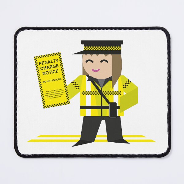 Item preview, Work Character – Traffic Warden 1 designed and sold by stirlingwork.