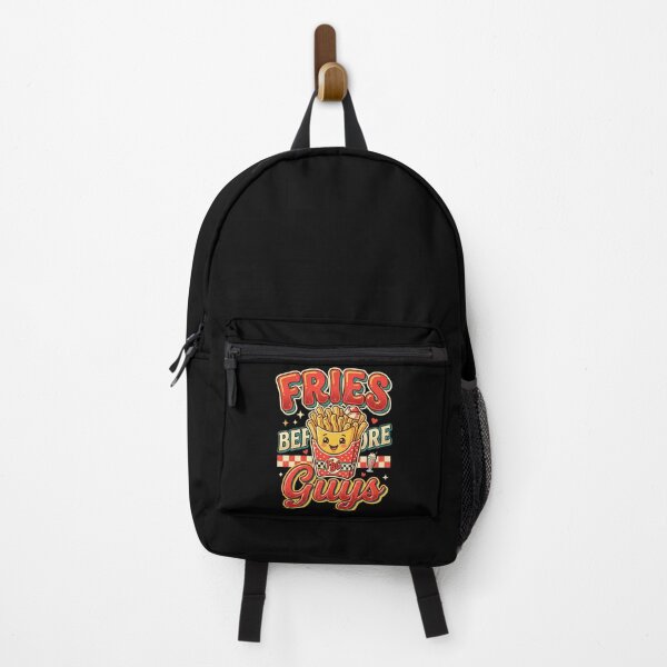 Item preview, Fries Before Guys Funny Food Lover Retro Diner Humor Cute Fast Food Quote Design designed and sold by Im-Ara.