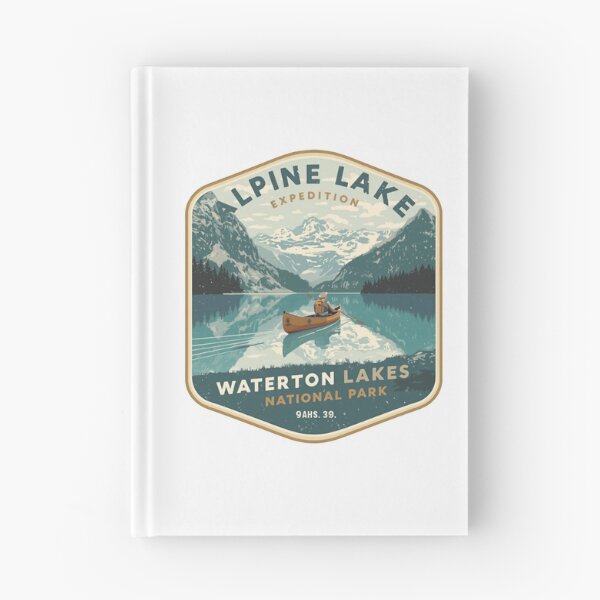 Item preview, Alpine Lake Expedition Waterton Lakes National Park Outdoor Adventure Traveler designed and sold by JonesFlora2025.