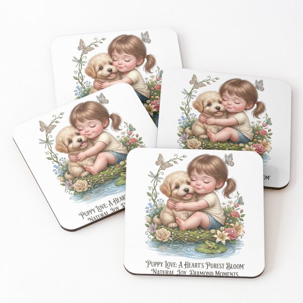Item preview, Puppy Love Heart Purest Bloom designed and sold by Sovereign Supply Co..